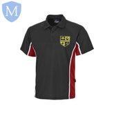 Tile Cross PE Polo - Red (Central) 26-28 (9-10 Years),28-30 (XXS - 11 Years),30-32 (XS - 12 Years),32-34 (Small - 13 Years),34-36 (Medium - 14 Years),38-40 (large 15-16 Years),42-44 (X-Large),46-48 (XXL),50-52 (XXXL)